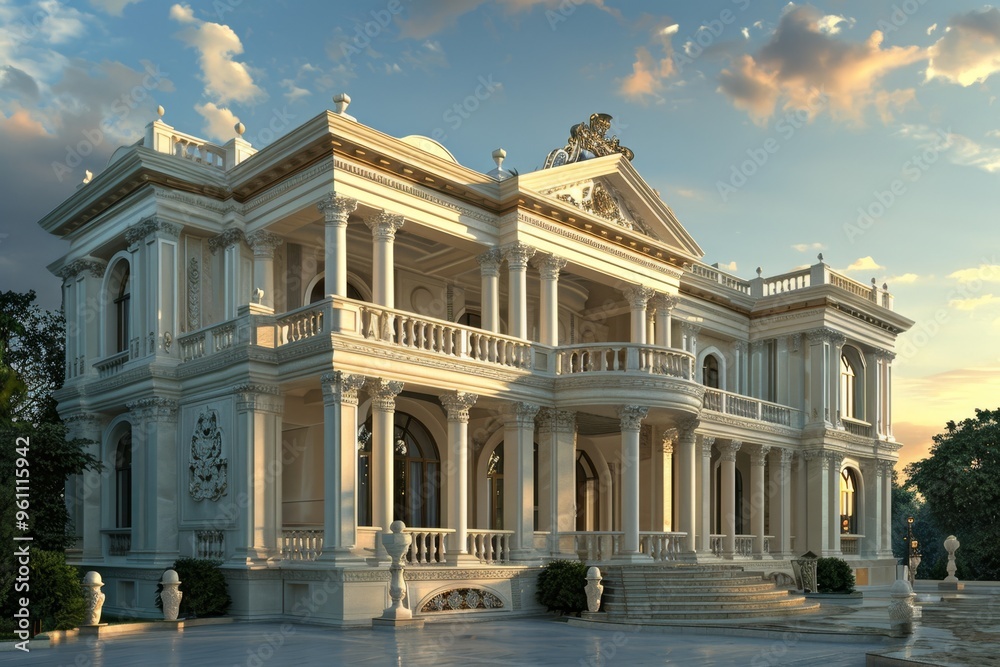 Obraz premium Classical exterior building
