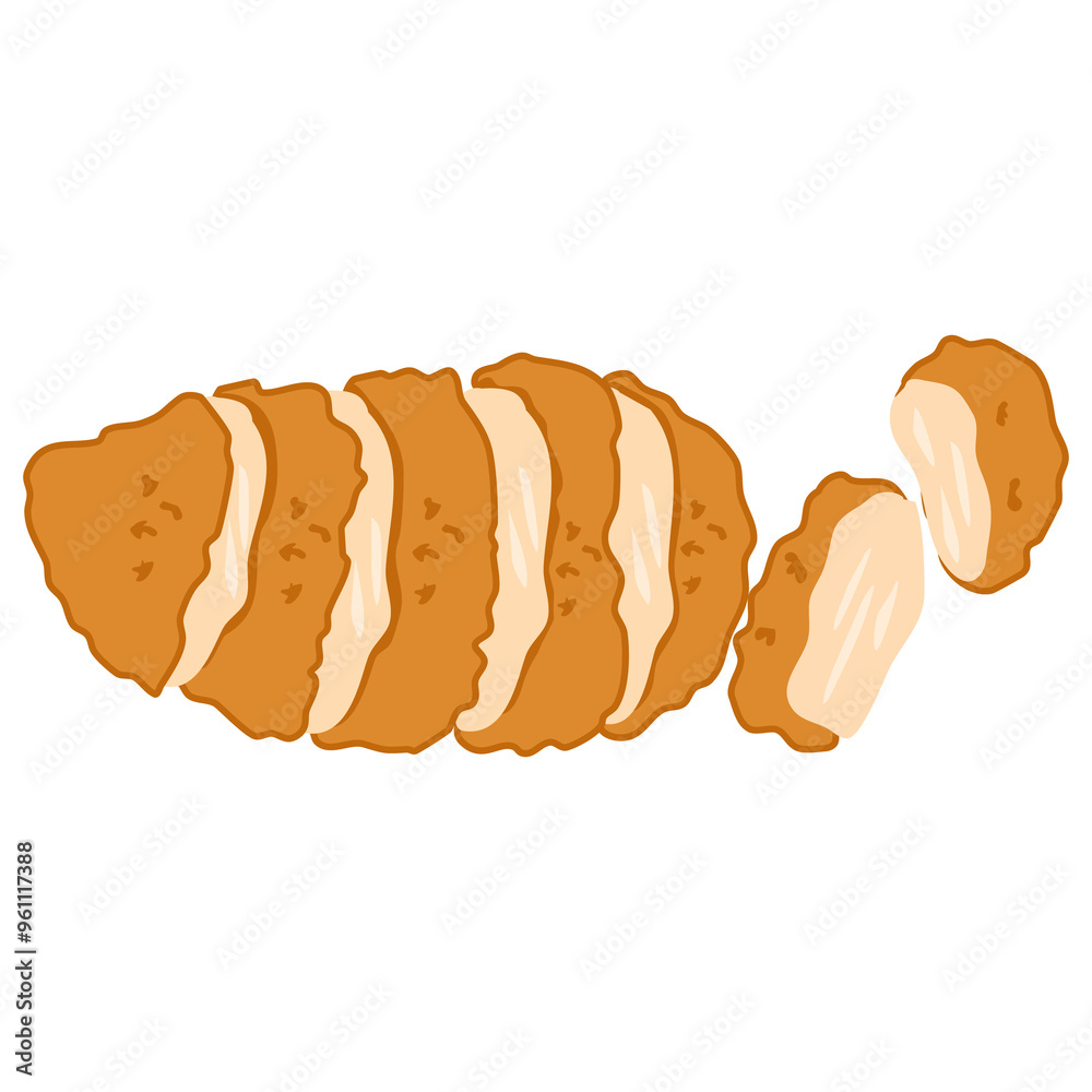 Breaded Chicken Cutlet or Chicken Katsu Breaded Chicken Cutlet or Chicken Katsu