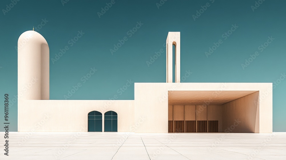 Minimalist Mosque Architecture. Minimalist Mosque Architecture.