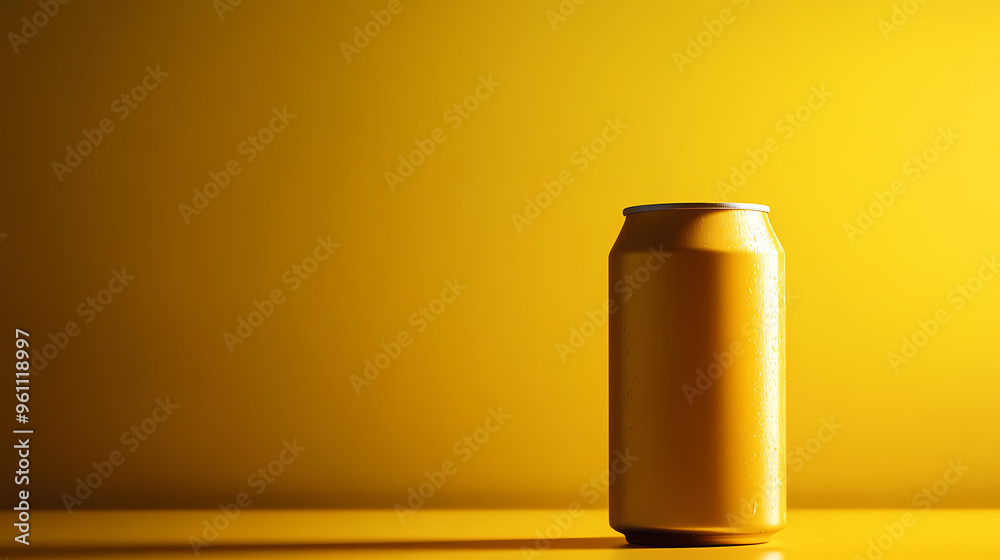 Chilled beverage can showcasing refreshing texture Chilled beverage can showcasing refreshing texture