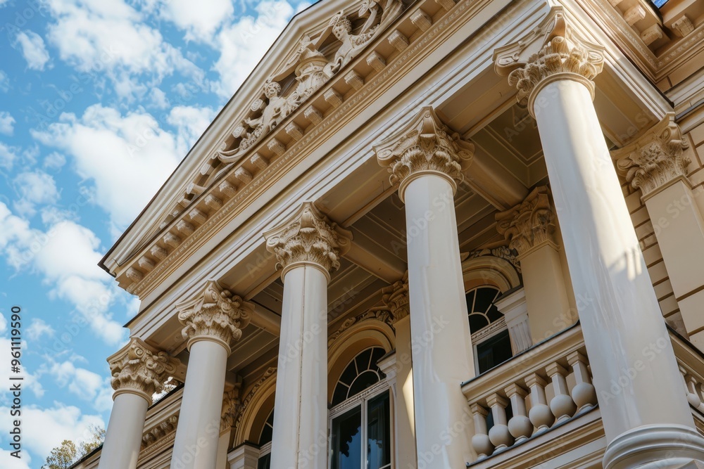Classical exterior building Classical exterior building