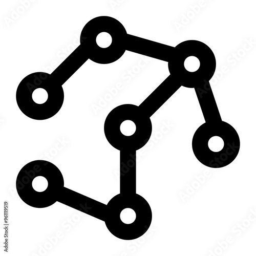 molecule, atom, reaction, chemistry, chemical outline icon