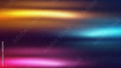 Abstract glowing orange blue red purple grainy gradient texture background summer poster and banner. Glowing noise texture gradient effect web banner or poster. Neon texture grainy gradient.