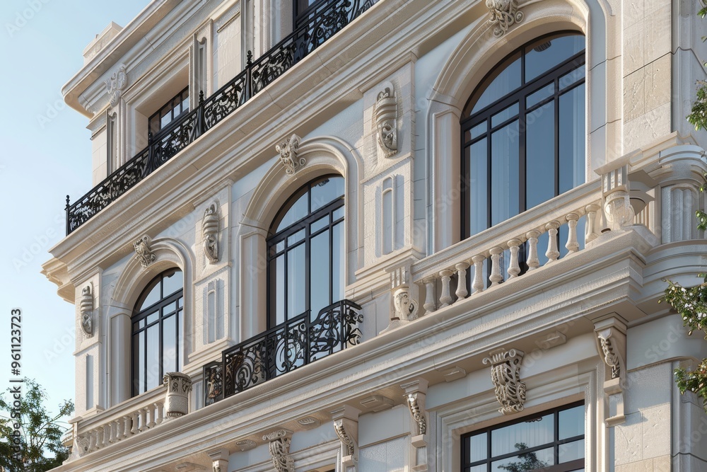 Obraz premium Classical exterior building