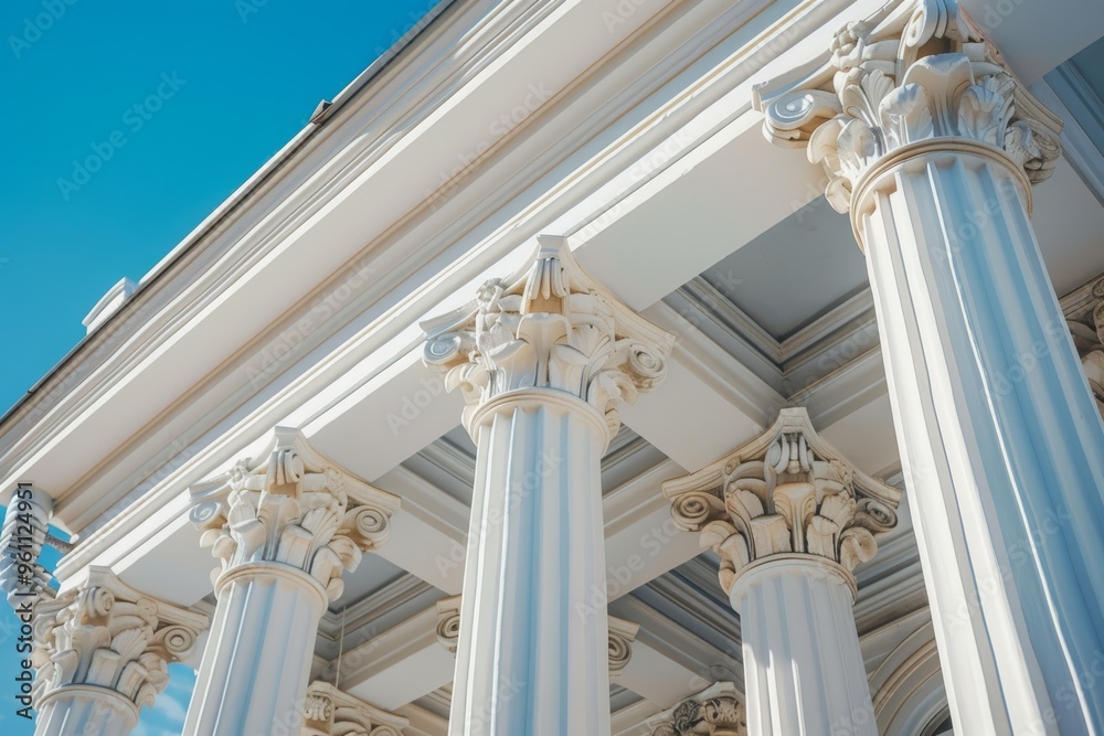 Obraz premium Classical exterior building