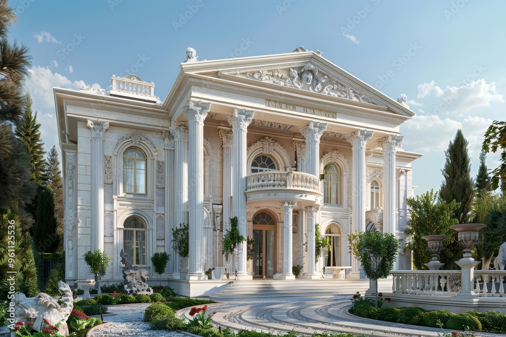 Obraz premium Classical exterior building
