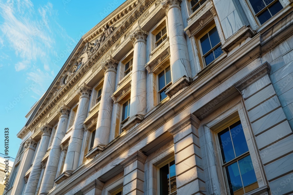 Naklejka premium Classical exterior building