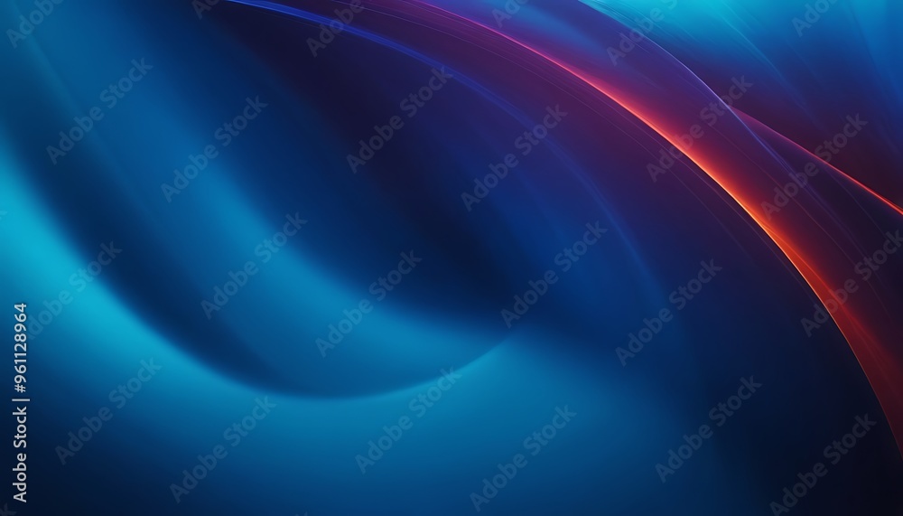 Fototapeta premium blue Abstract geometric pattern with overlapping blue rectangles creating depth and dimension.texture, aesthetic, artwork, 7