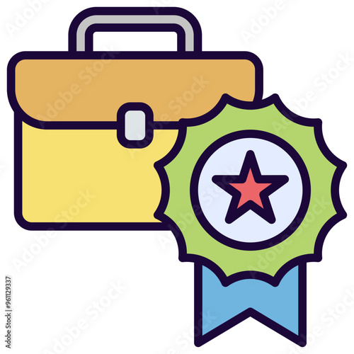 Brand Outline Color Icon