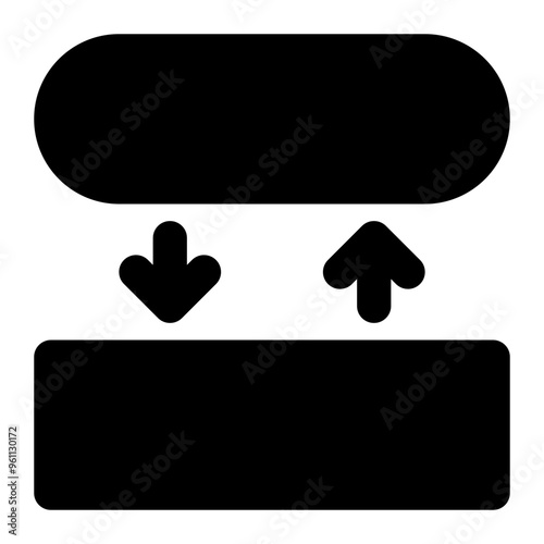 adhesion, adhesive glyph icon