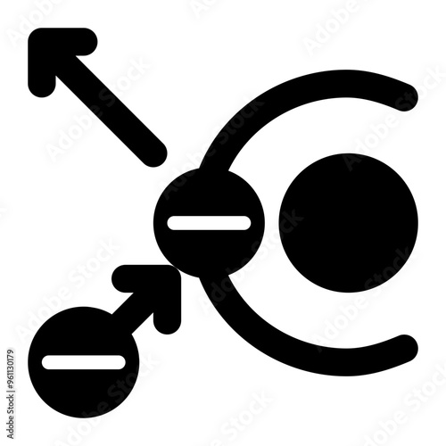 affinity electron glyph icon photo