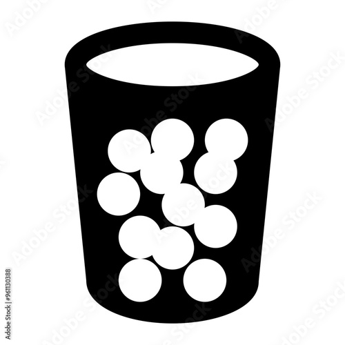 liquid, water, matter, chemistry, particles solid or glyph icon