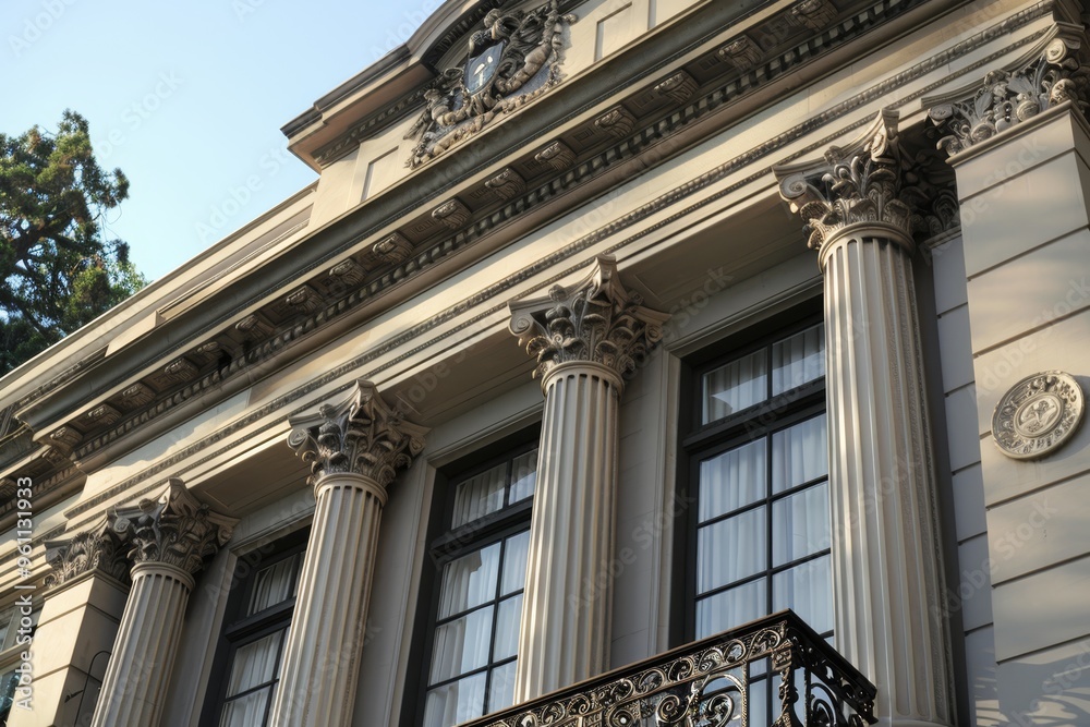 Fototapeta premium Classical exterior building