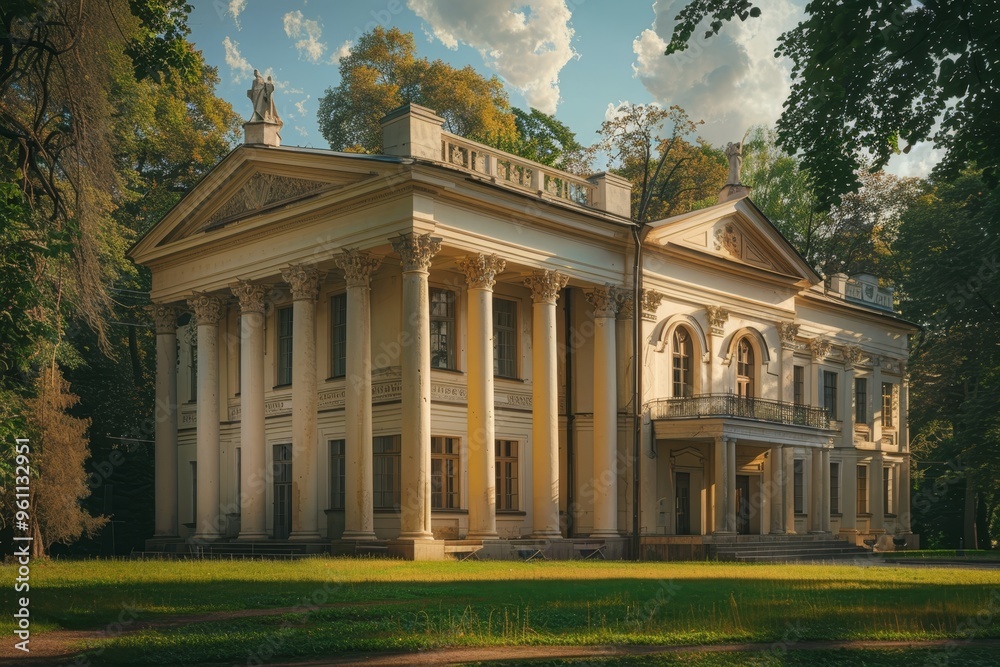 Obraz premium Classical exterior building
