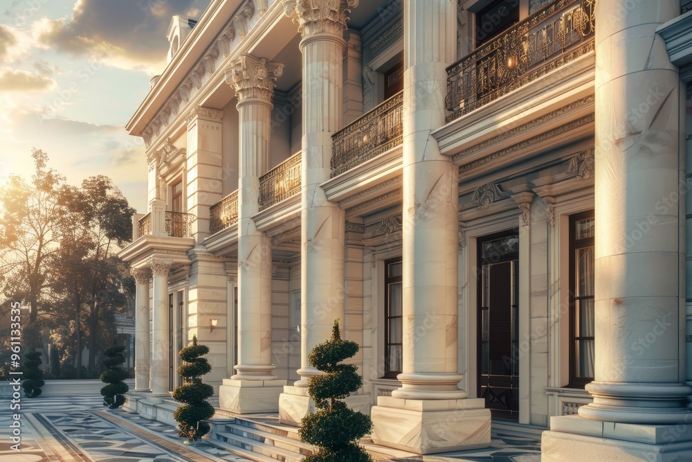 Obraz premium Classical exterior building