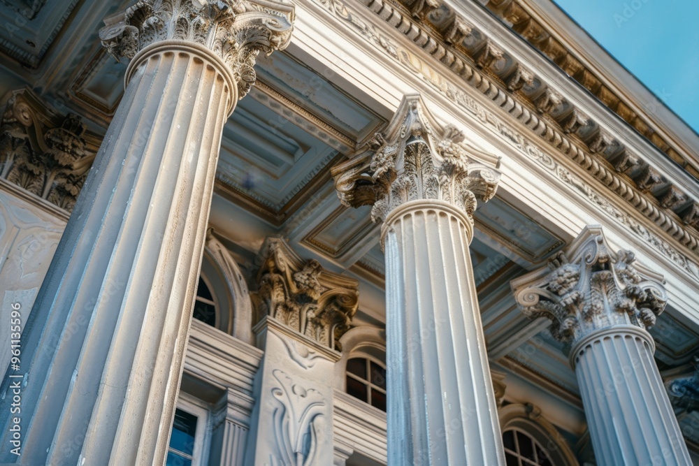 Fototapeta premium Classical Exterior Building