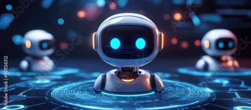 Digital chatting artificial intelligence chatbot concept AI driven conversation assistant and robotic application enhancing global connectivity through human feedback and learning technology