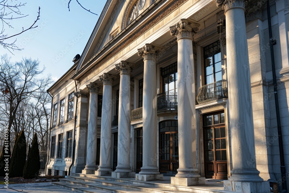 Obraz premium Classical exterior building