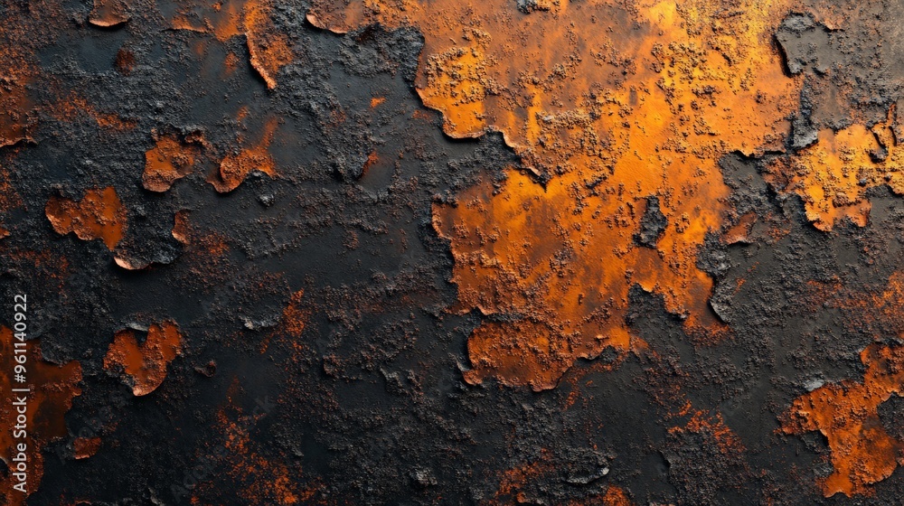 Close-up of a rusted metal surface with texture and vivid orange and brown colors, perfect for backgrounds and industrial-themed designs. Close-up of a rusted metal surface with texture and vivid orange and brown colors, perfect for backgrounds and industrial-themed designs.
