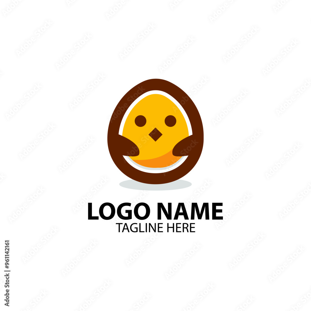 egg cute logo design vector egg cute logo design vector