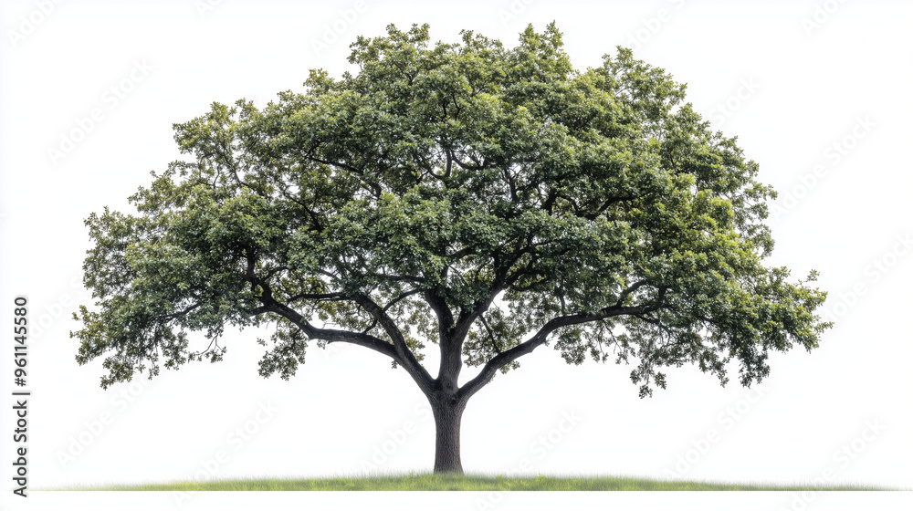 tree isolated on white background, branches, twigs, leaves tree isolated on white background, branches, twigs, leaves