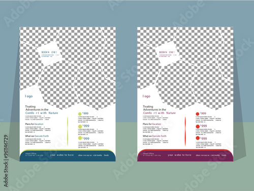 Creative Travel Flyer Design