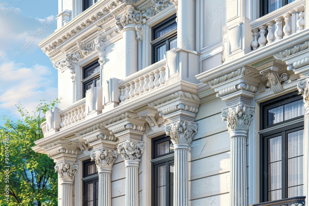 Classical exterior building