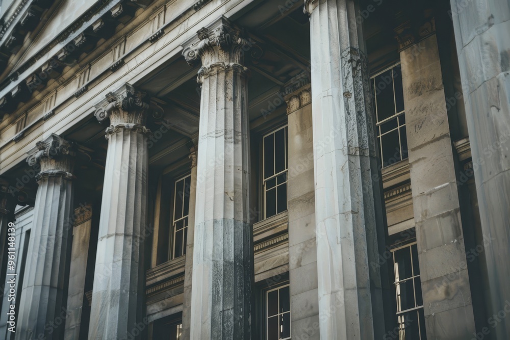 Naklejka premium Classical exterior building