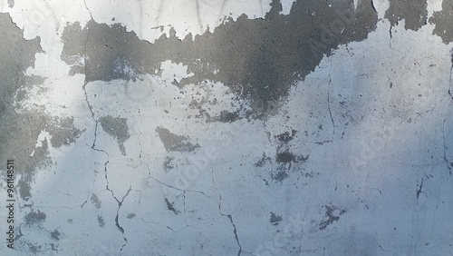 Concrete wall, gray color shades. Old grange background