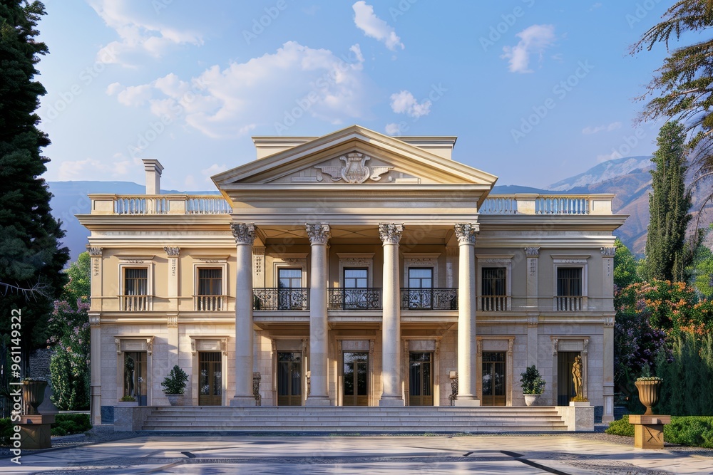 Obraz premium Classical exterior building