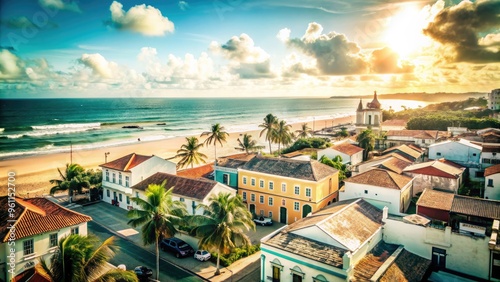 Sergipe State in Brazil featuring scenic beaches and colorful colonial architecture, Sergipe, Brazil, state photo