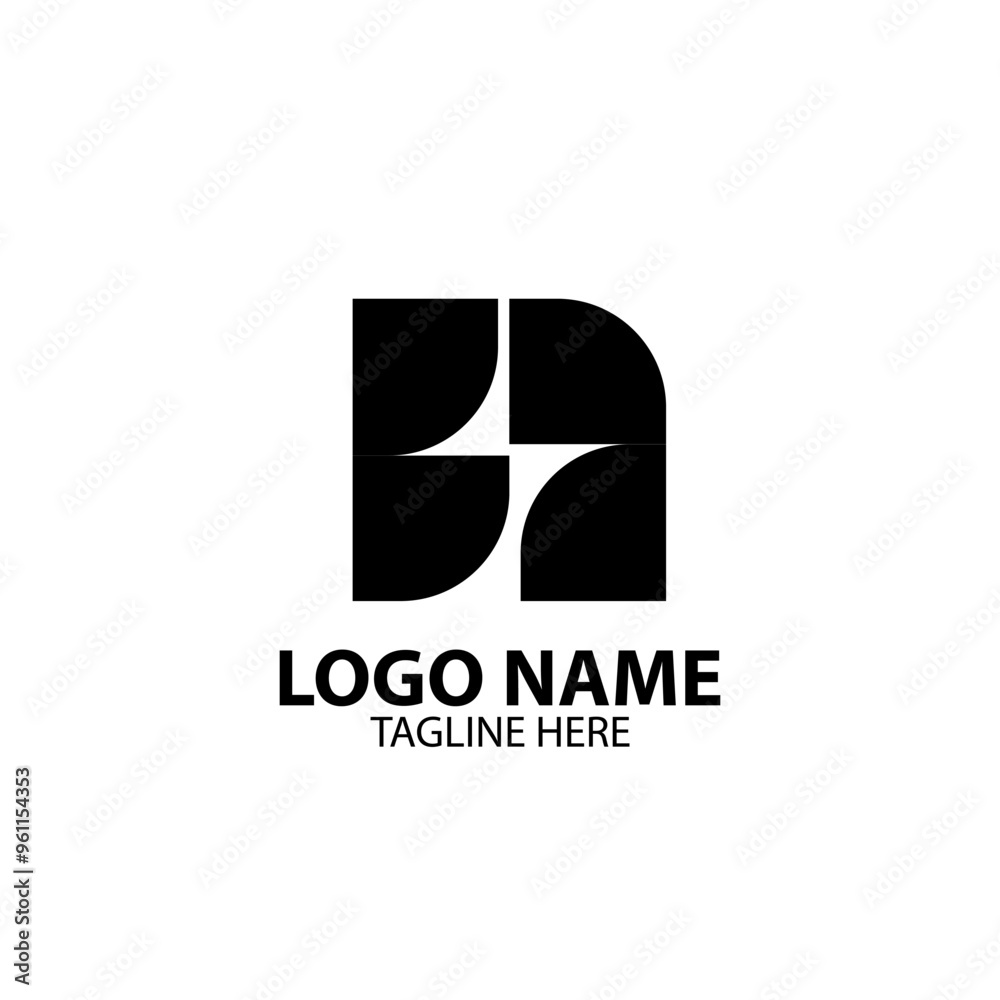 Fototapeta premium letter N roll logo design vector
