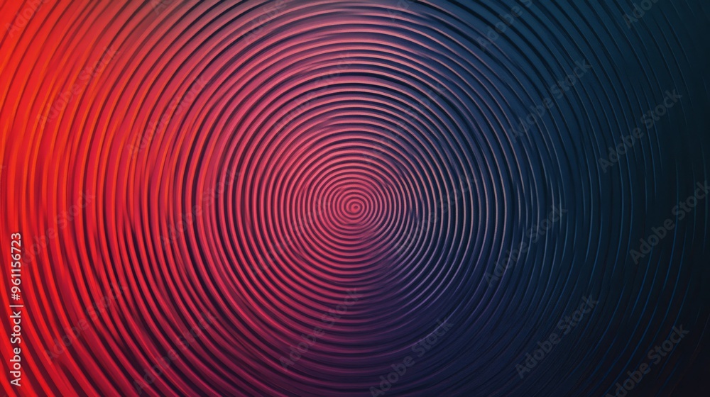 Colorful abstract background featuring concentric circles with a gradient from red to blue, creating a dynamic and visually appealing design. Colorful abstract background featuring concentric circles with a gradient from red to blue, creating a dynamic and visually appealing design.