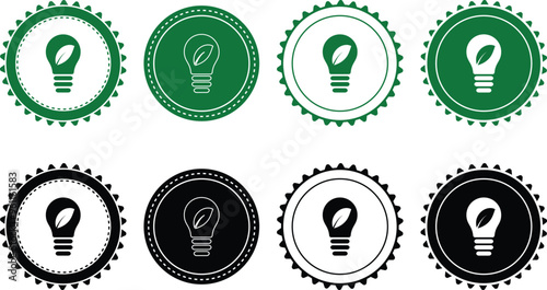 Ecology icon set. Ecology Stamps. Environment, sustainability, nature, recycle, renewable energy; electric bike, eco-friendly, forest, wind power, green symbol. Solid icons vector collection.