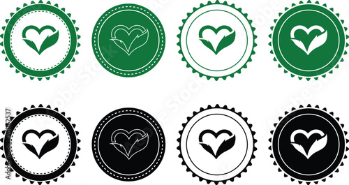 Ecology icon set. Ecology Stamps. Environment, sustainability, nature, recycle, renewable energy; electric bike, eco-friendly, forest, wind power, green symbol. Solid icons vector collection.
