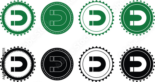 Ecology icon set. Ecology Stamps. Environment, sustainability, nature, recycle, renewable energy; electric bike, eco-friendly, forest, wind power, green symbol. Solid icons vector collection.