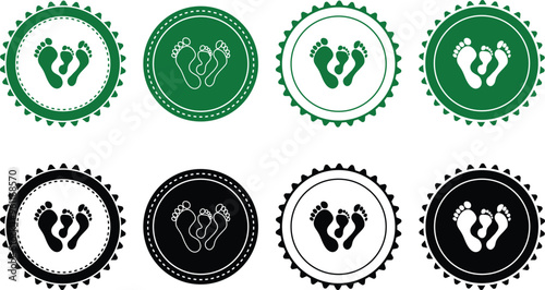 Ecology icon set. Ecology Stamps. Environment, sustainability, nature, recycle, renewable energy; electric bike, eco-friendly, forest, wind power, green symbol. Solid icons vector collection.