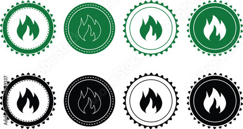 Ecology icon set. Ecology Stamps. Environment, sustainability, nature, recycle, renewable energy; electric bike, eco-friendly, forest, wind power, green symbol. Solid icons vector collection.