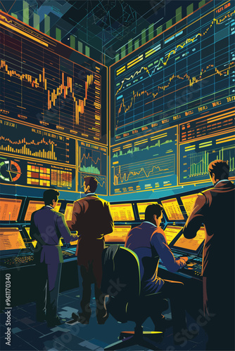 Online Stock Trading by Group of Traders: IPO and Bullseye Target Analysis