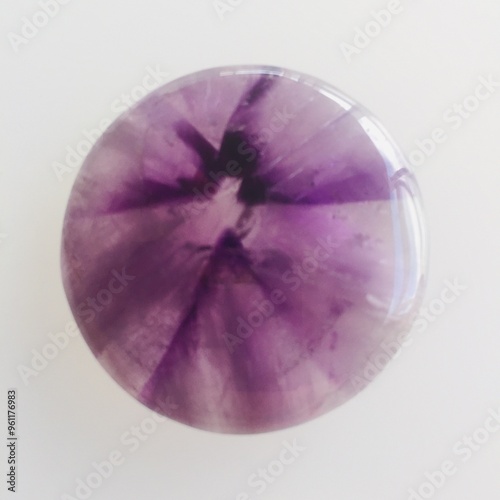 Polished Amethyst Cabochon