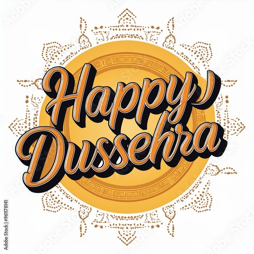 Indian big festival happy dussehra or vijayadashami