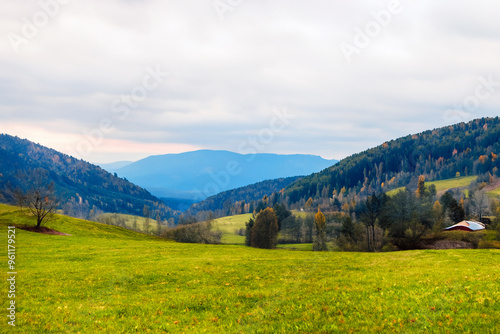 Cozy Landscape Background