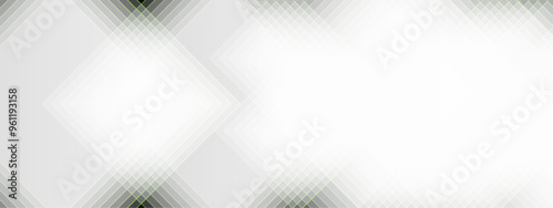 Abstract geometric white and gray color background. Geometric shape with futuristic concept. Vector abstract graphic presentation design banner pattern background web template.