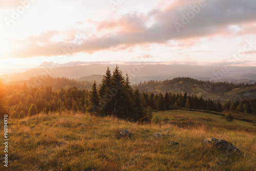 Cozy Landscape Background