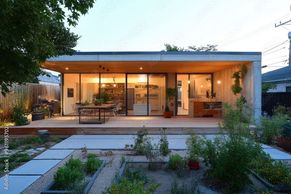 New Sustainable Single-Family Home with a Garden , ai New Sustainable Single-Family Home with a Garden , ai