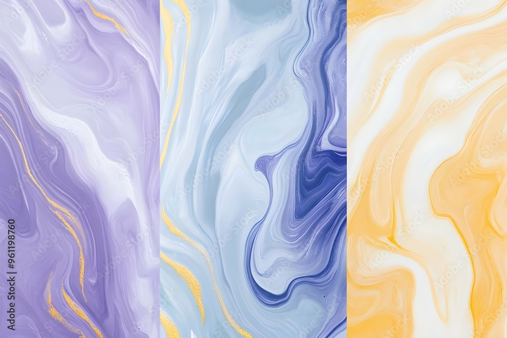 Obraz premium The abstract shapes wallpaper for web, banners, posters, backgrounds, and book covers with a soft warm, and calming visual experience.