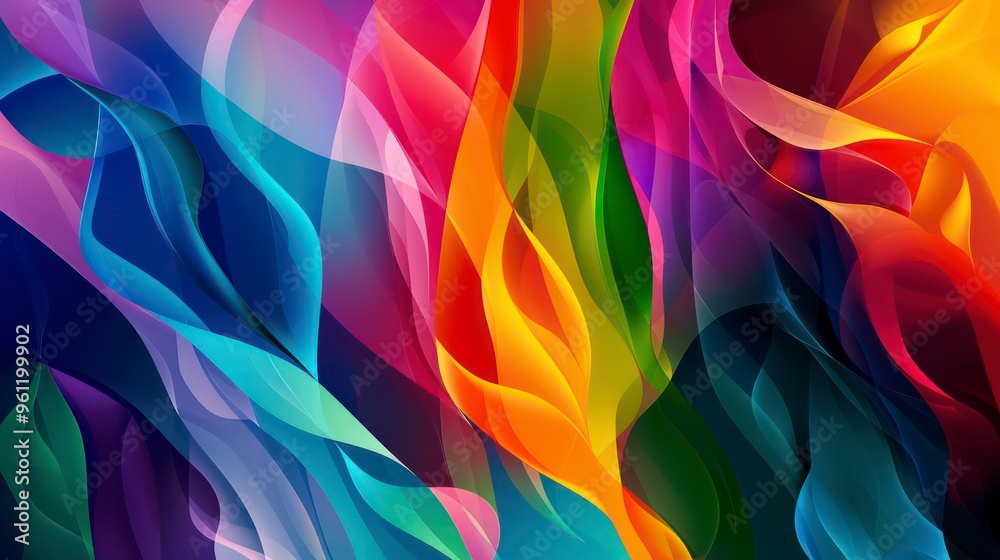 abstract colorful dynamic pattern background