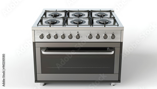 gas stove in the kitchen