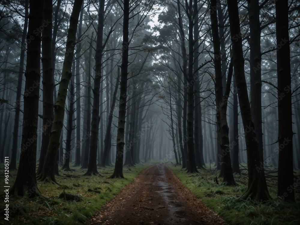 Fototapeta premium path in the woods