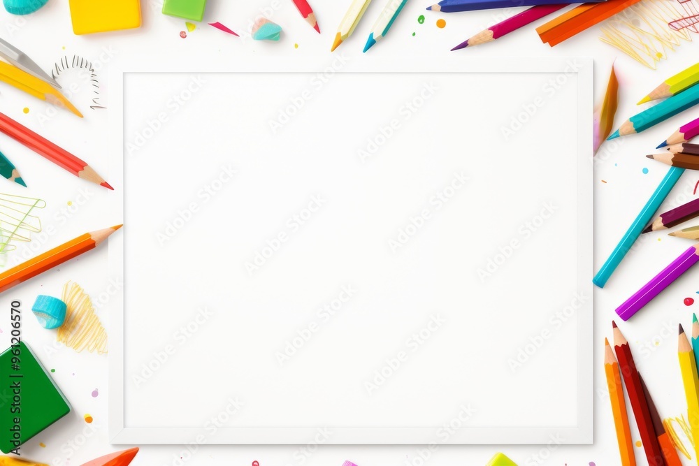 School Theme borderline Background School Theme borderline Background